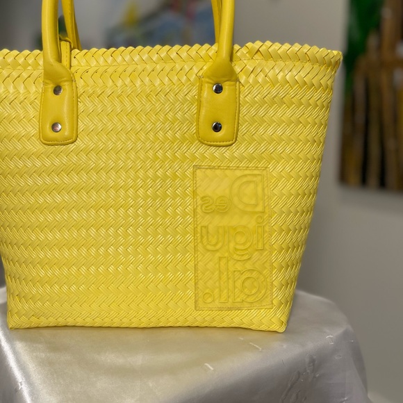 Desigual Sunny Yellow Tote - Picture 7 of 10